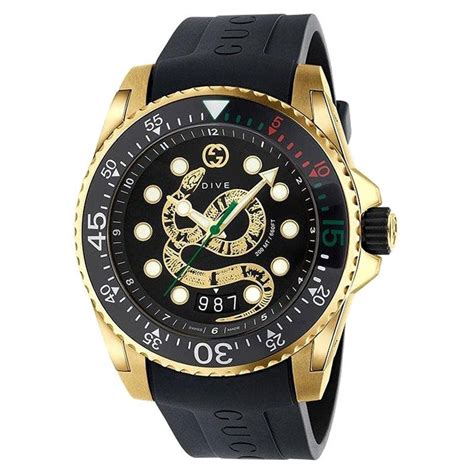 gucci snake watch strap|gucci snake dive watch.